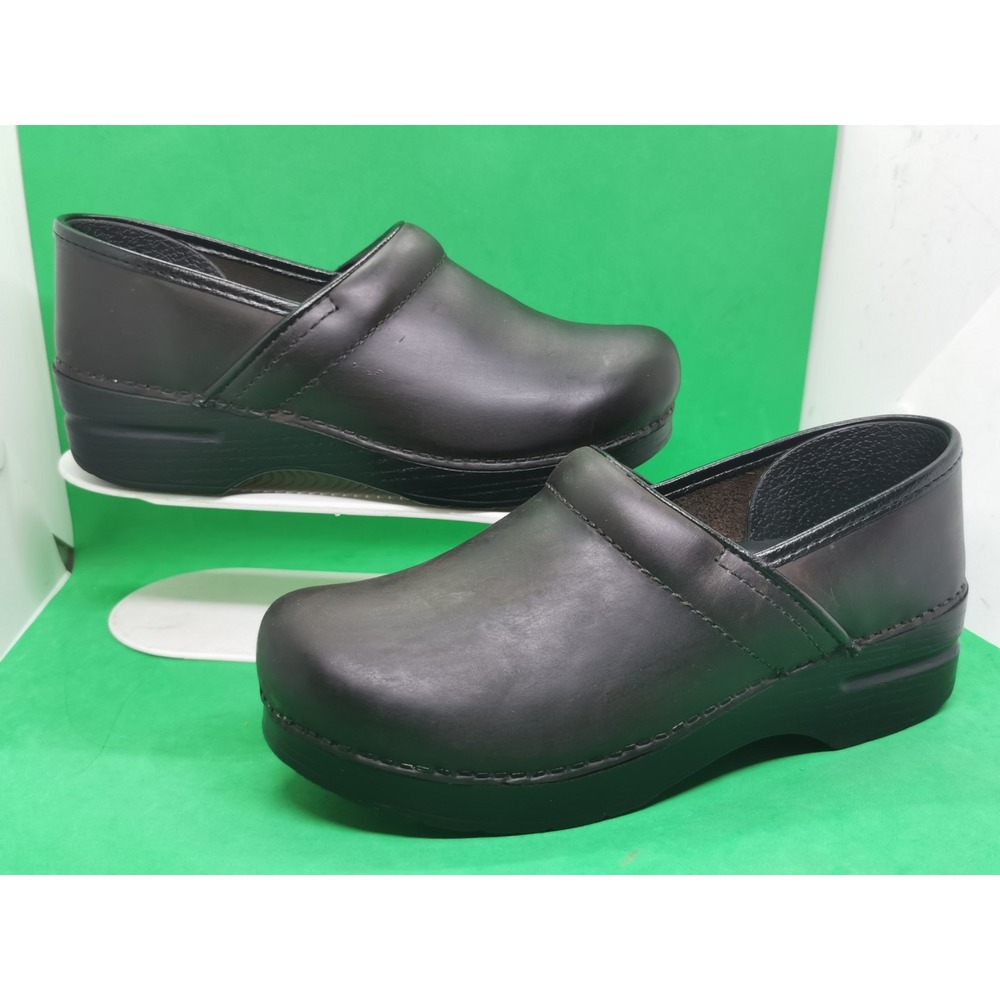Dansko Women's Professional Antique Brown Oiled Leather Size 39/ 9 - Picture 11 of 16